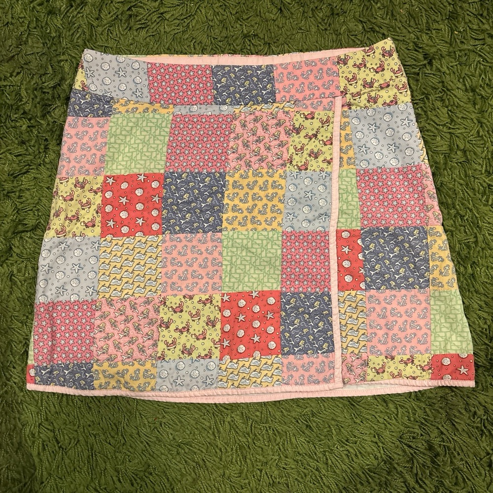 Vineyard vines vintage patchwork skirt